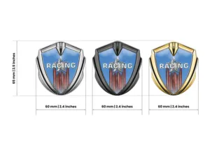 High End Car Logo Badges Sports Design Glossy